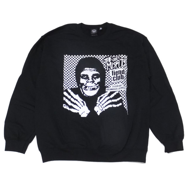 OBEY オベイ コラボ トレーナー OBEY MISFITS FIEND CLUB CREWNECK 114982055