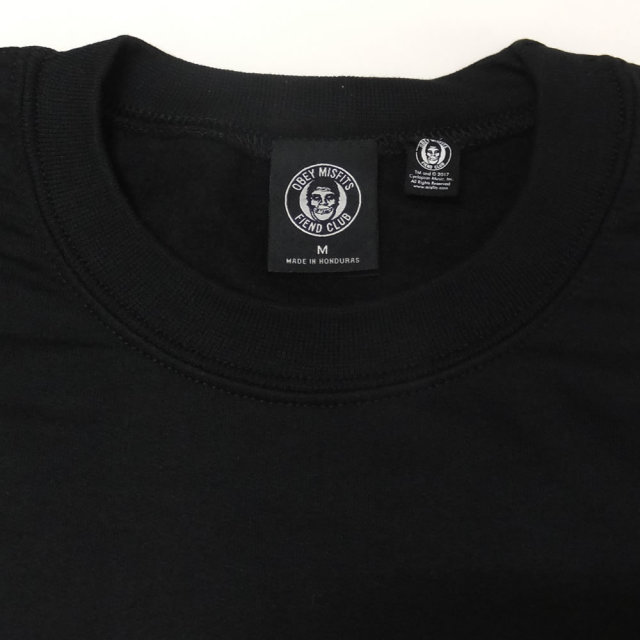 OBEY オベイ コラボ トレーナー OBEY MISFITS FIEND CLUB CREWNECK 114982055