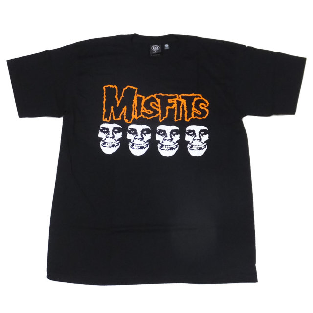 OBEY オベイ コラボ 半袖Tシャツ OBEY MISFITS FIEND CLUB SKULLS TEE 163082053
