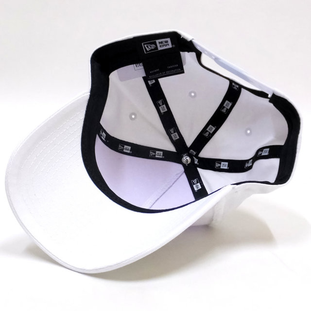 NEW ERA ニューエラ カーブバイザーキャップ 9FORTY Aフレーム ダイヤモンドNYC ホワイト×ブラック 11876730