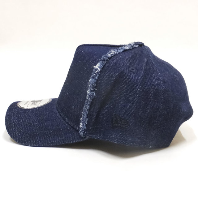 NEW ERA ニューエラ カーブバイザーキャップ 9FORTY Aフレーム ダイヤモンドNYC インディゴデニム×ブラック 11876733