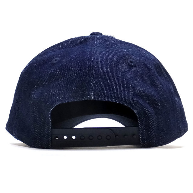 NEW ERA ニューエラ カーブバイザーキャップ 9FORTY Aフレーム ダイヤモンドNYC インディゴデニム×ブラック 11876733