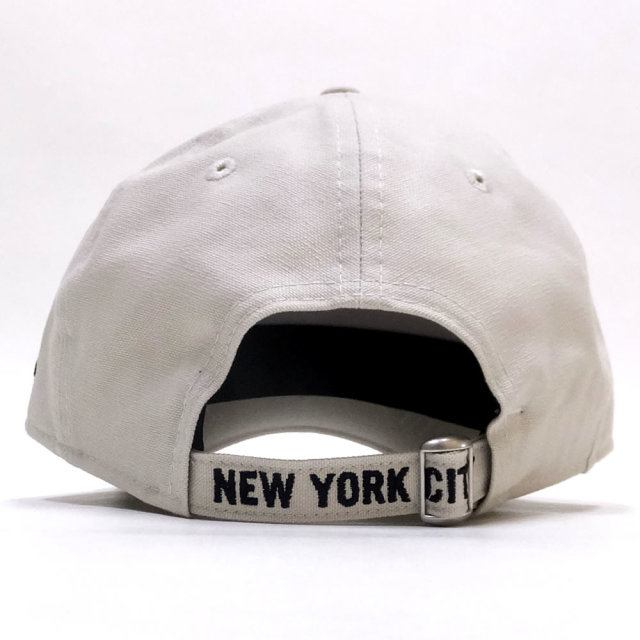 NEW ERA ニューエラ カーブバイザーキャップ 9THIRTY ストラップロゴ NEW YORK CITY ダックストーン 11876736