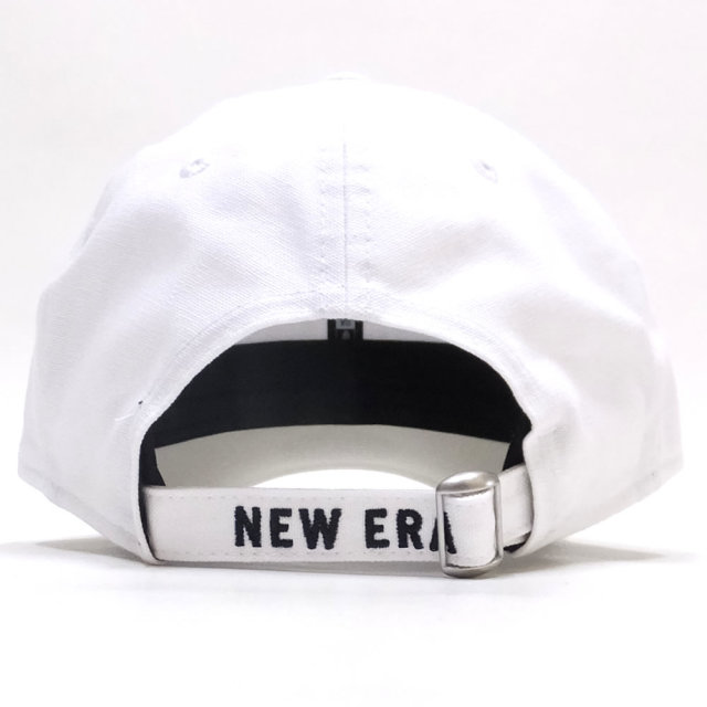 NEW ERA ニューエラ カーブバイザーキャップ 9THIRTY ストラップロゴ NEW ERA ダックホワイト 11876738