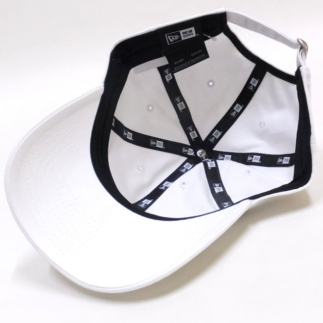 NEW ERA ニューエラ カーブバイザーキャップ 9THIRTY ストラップロゴ NEW ERA ダックホワイト 11876738