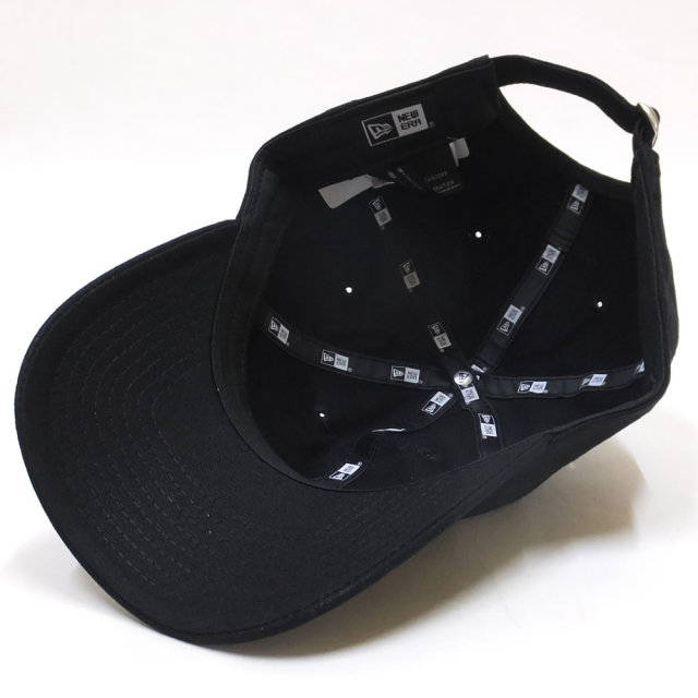 NEW ERA ニューエラ カーブバイザーキャップ 9THIRTY ストラップロゴ NEW ERA ダックブラック 11876740