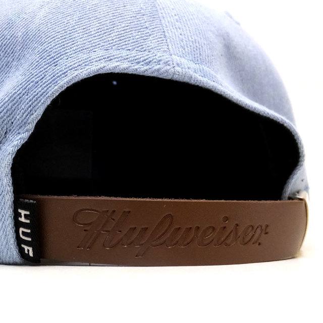 HUF ハフ フラットバイザーキャップ BUDWEISER 6 PANEL HAT HT00368