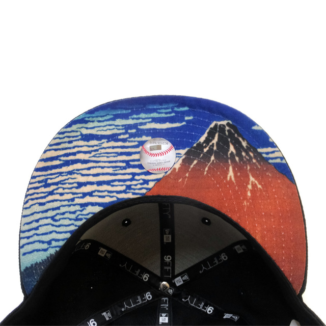 NEW ERA ニューエラ フラットバイザーキャップ 9FIFTY ヘビーウォッシュド ダックキャンバス レザーパッチ ストーン ブラックバイザー 11899179