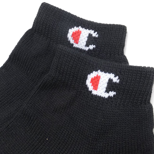 Champion チャンピオン ショートソックス メンズ 靴下 3足組 SHORT LENGTH SOCKS 3P HALF PILE (CMSCH302)