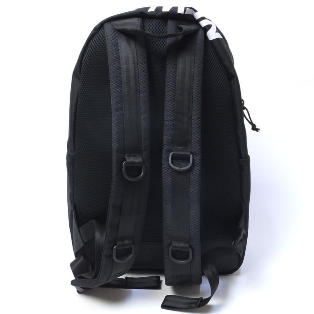 NEW ERA ニューエラ ライトパック LIGHT PACK プリントロゴ ブラック×ホワイト (11556638)