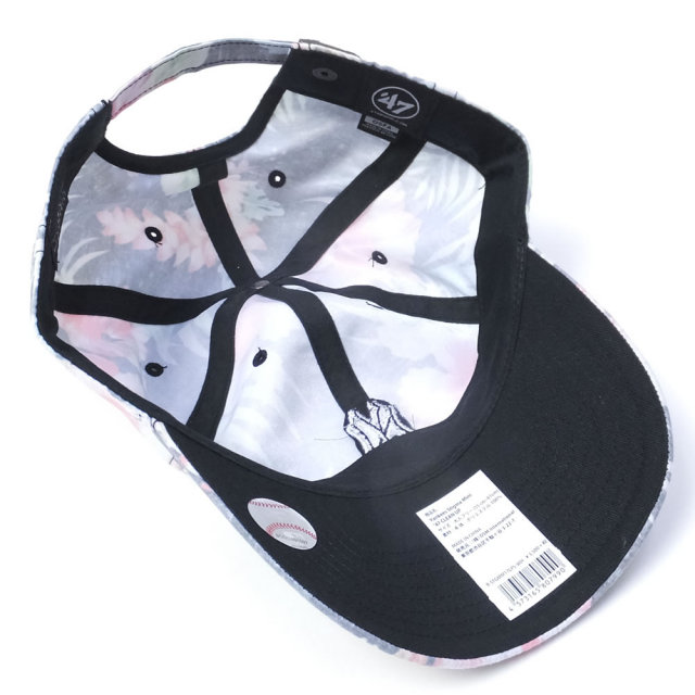 47BRAND フォーティーセブンブランド カーブバイザーキャップ メンズ 帽子 YANKEES STIGMA MINI 47 CLEAN UP (B-STGMM17LPS-WH)