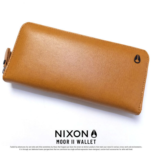 NIXON ニクソン ウォレット メンズ MOOR II WALLET CAMEL (C27262781)