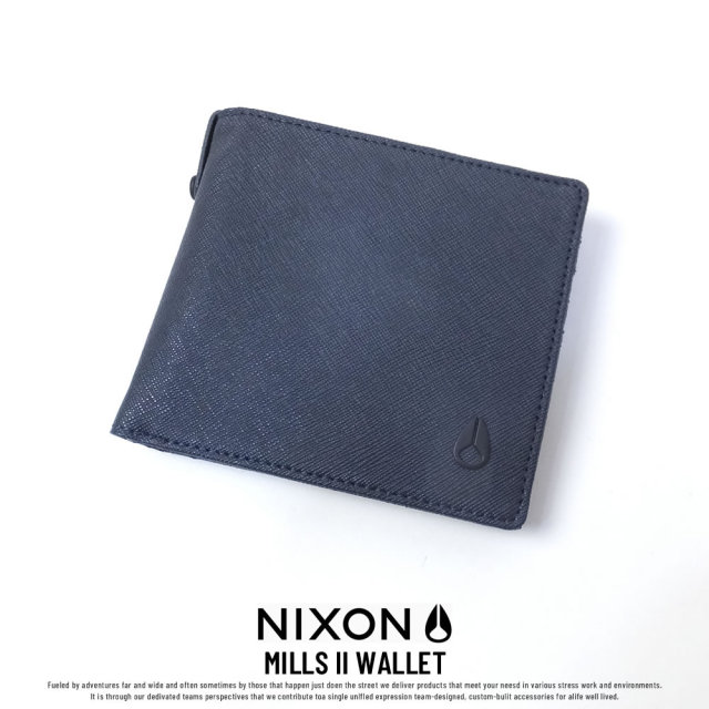 NIXON ニクソン ウォレット メンズ MILLS II WALLET NAVY (C2727307)