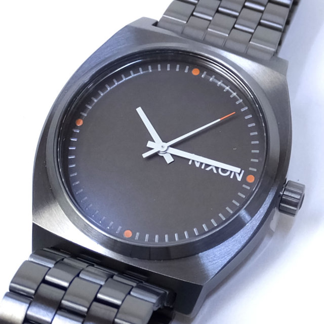 NIXON ニクソン リストウォッチ TIME TELLER ALL-GUNMETAL/SLATE/ORANGE (A0452947)