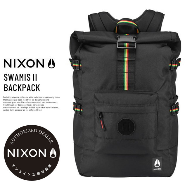 NIXON ニクソン バックパック SWAMIS II BACKPACK RASTA (C28231114)