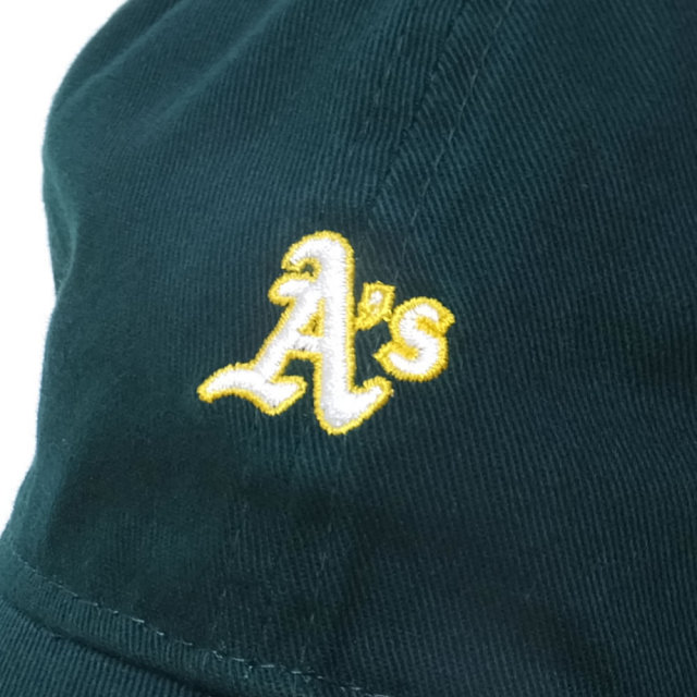 NEW ERA ニューエラ カーブバイザーキャップ 9TWENTY クロスストラップ オークランド・アスレチックス ダークグリーン (11775157)