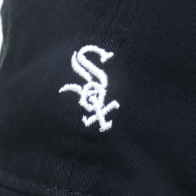 NEW ERA ニューエラ カーブバイザーキャップ 9TWENTY クロスストラップ シカゴ・ホワイトソックス ブラック (11775167)