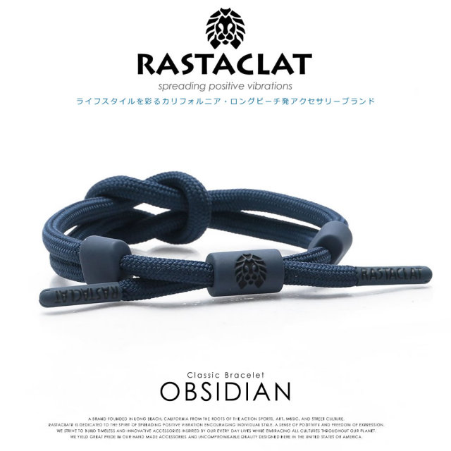 RASTACLAT ラスタクラット ブレスレット OBSIDIAN (RC025OBDN) RASTACLAT ラスタクラット ブレスレット OBSIDIAN (RC025OBDN)