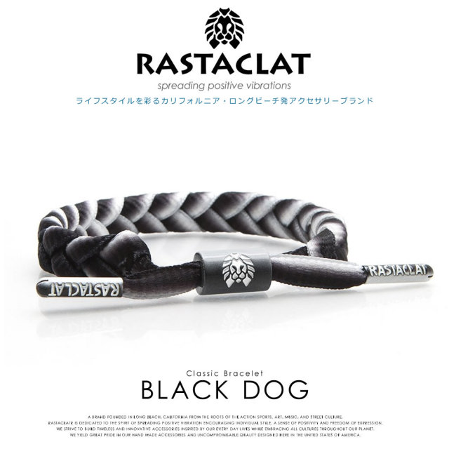 RASTACLAT ラスタクラット ブレスレット BLACK DOG (RC047BKDG) RASTACLAT ラスタクラット ブレスレット BLACK DOG (RC047BKDG)