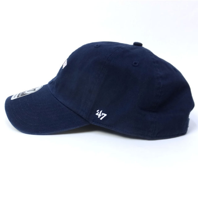 47BRAND フォーティーセブンブランド カーブバイザーキャップ REDSOX BASE RUNNER SCIRIPT 47 CLEAN UP (B-BSRNS02GWS-NY)