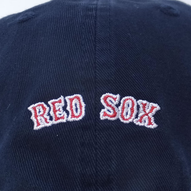 47BRAND フォーティーセブンブランド カーブバイザーキャップ REDSOX BASE RUNNER SCIRIPT 47 CLEAN UP (B-BSRNS02GWS-NY)
