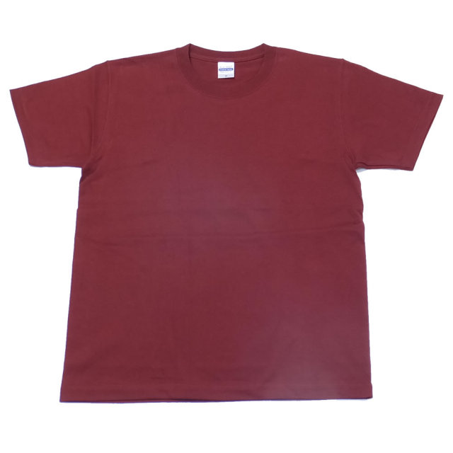 UNITED ATHLE ユナイテッドアスレ 半袖Tシャツ AUTHENTIC SUPER HEAVY WEIGHT 7.1OZ S/S TEE バーガンディ (4252-01)
