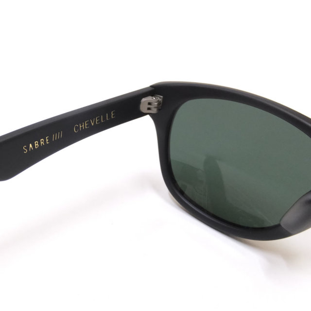 SABRE セイバー サングラス CHEVELLE MATTE BLACK/GREEN (SS8-501MB-GRN-J)