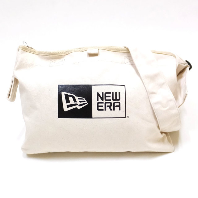 NEW ERA ニューエラ キャンバスショルダーバッグ アイボリー (11787070)