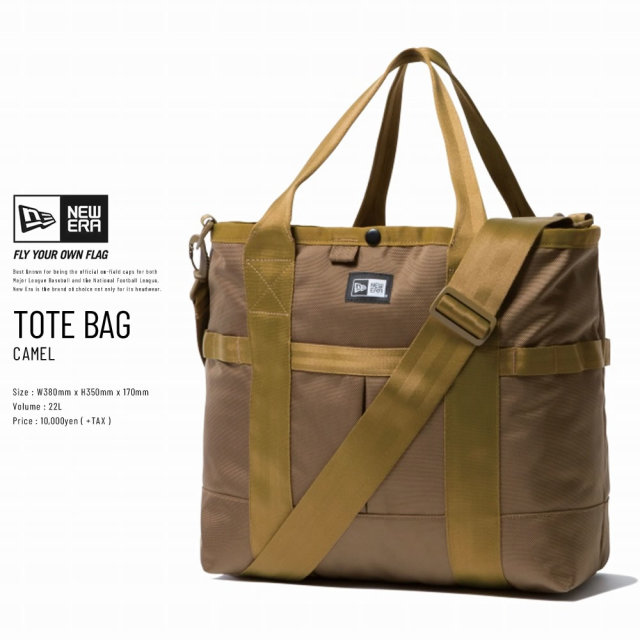 NEW ERA ニューエラ トートバッグ TOTE BAG キャメル (11783258)
