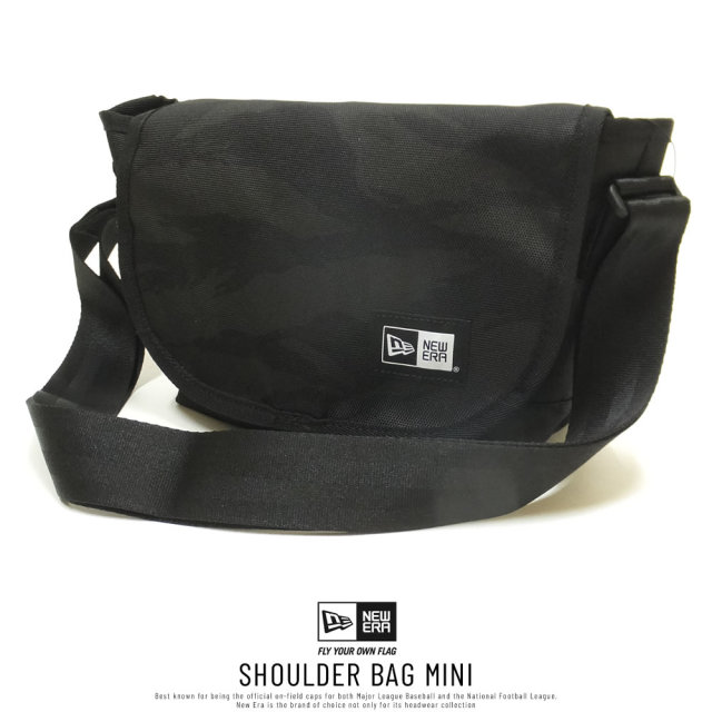 NEW ERA ニューエラ ショルダーバッグ ミニ SHOULDER BAG MINI タイガーストライプカモ ダークグレー (11783273)
