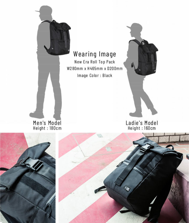 NEW ERA ニューエラ ロールトップパック ROLL TOP PACK ブラック (11783286)