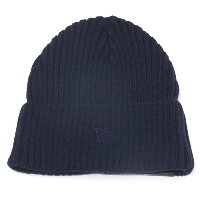 NEW ERA ニューエラ ニットキャップ ミリタリーニット パッチ ネイビー 11781034