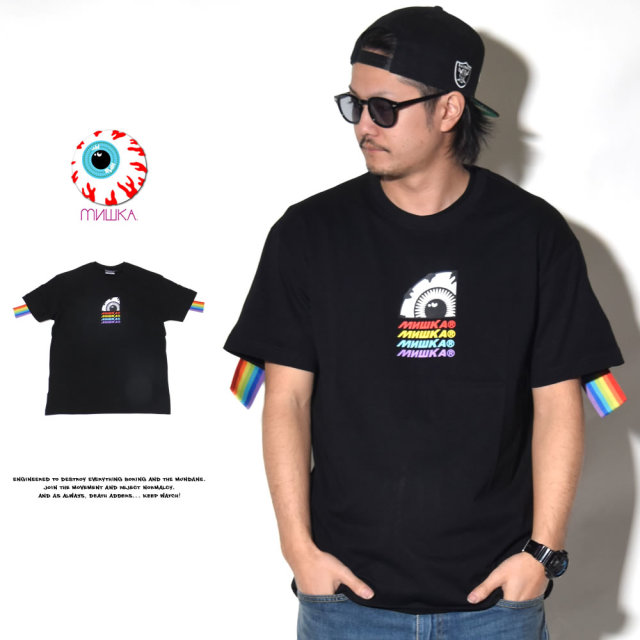 MISHKA ミシカ 半袖Tシャツ MSS190047