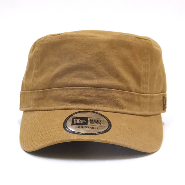 NEW ERA ニューエラ ワークキャップ WM-1 アジャスタブル ヘビーウォッシュド ダックキャンバス タン 11899057