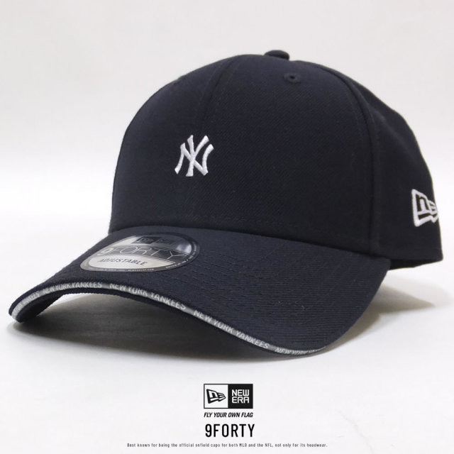 NEW ERA ニューエラ カーブバイザーキャップ 9FORTY ニューヨーク・ヤンキース サンドウィッチバイザー ネイビー 11899238