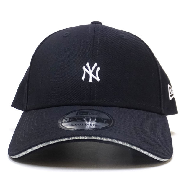 NEW ERA ニューエラ カーブバイザーキャップ 9FORTY ニューヨーク・ヤンキース サンドウィッチバイザー ネイビー 11899238