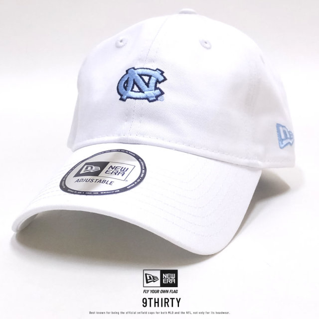 NEW ERA ニューエラ メッシュキャップ 9THIRTY クロスストラップ ノースカロライナ大学 ホワイト×オフィシャルロゴカラー 11903768