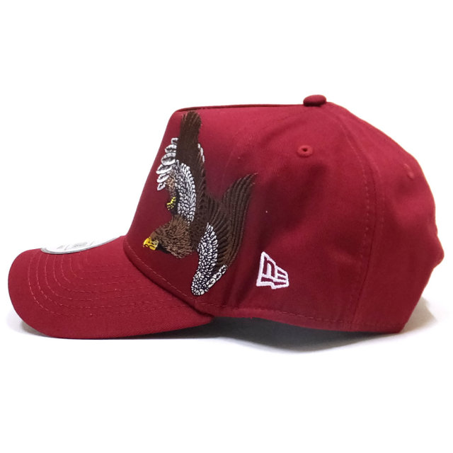 NEW ERA ニューエラ コラボ カーブバイザーキャップ 9FORTY A-Frame 石川真澄 Masumi Ishikawa 鷹 カーディナル 11909176