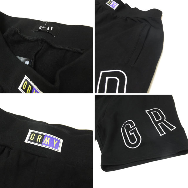 GRIMEY グライミー ハーフスウェットパンツ BRICK TOP SWEAT SHORTS GSS129