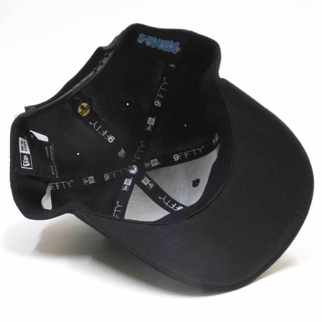 NEW ERA ニューエラ カーブバイザーキャップ 9FIFTY ストレッチスナップ ドラえもん スウィング ブラック 11899109