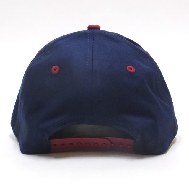 NEW ERA ニューエラ カーブバイザーキャップ 9FIFTY ストレッチスナップ クリーブランド・キャバリアーズ オーシャンサイドロゴブルー カーディナルバイザー 11899163