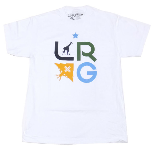 LRG エルアールジー 半袖Tシャツ LRG TREE STACK TEE B191014