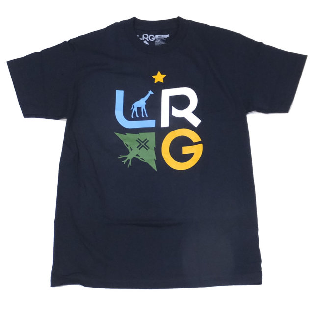 LRG エルアールジー 半袖Tシャツ LRG TREE STACK TEE B191014