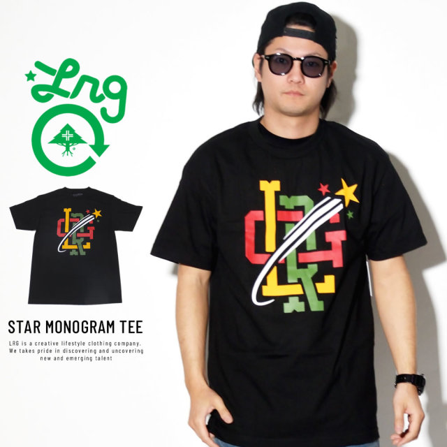 LRG エルアールジー 半袖Tシャツ STAR MONOGRAM TEE J191009