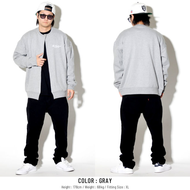 THE HUNDREDS ザ・ハンドレッズ スウェットカーディガン CENTURY CARDIGAN T19P102013