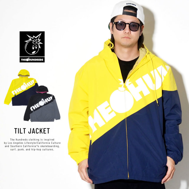 THE HUNDREDS ザ・ハンドレッズ ウィンドブレーカー TILT JACKET T19P103016