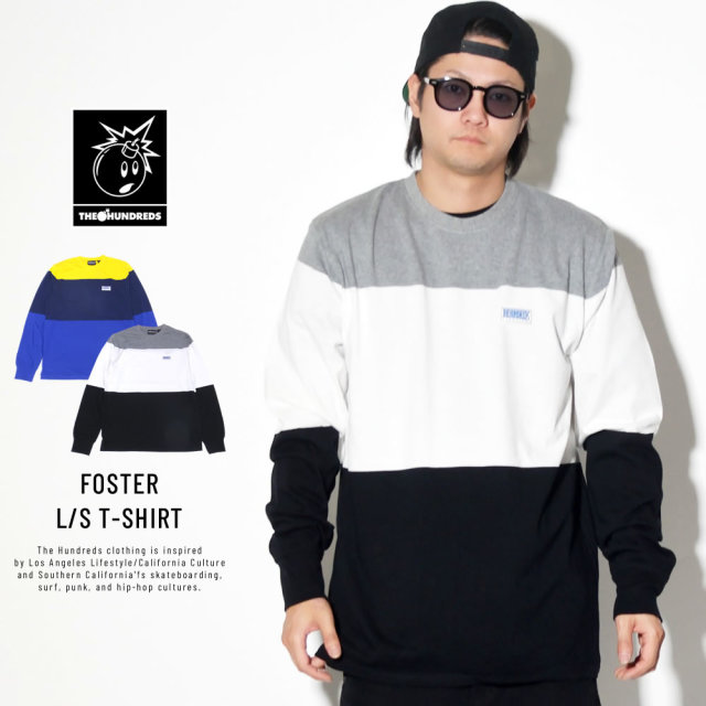 THE HUNDREDS ザ・ハンドレッズ 長袖Tシャツ FOSTER L/S T-SHIRT T19P109006