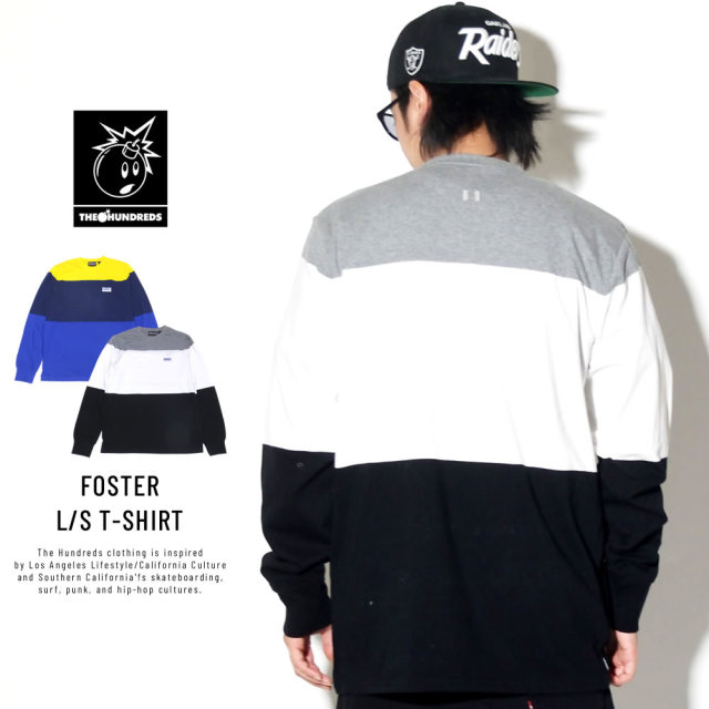THE HUNDREDS ザ・ハンドレッズ 長袖Tシャツ FOSTER L/S T-SHIRT T19P109006