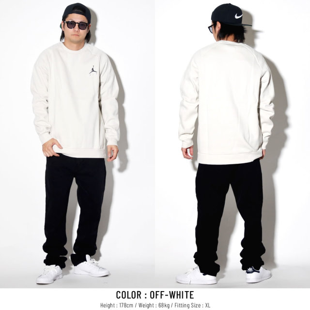NIKE JORDAN ナイキ ジョーダン トレーナー JUMPMA FLEECE CREW SOFT WARMTH COMFORTABLE FIT