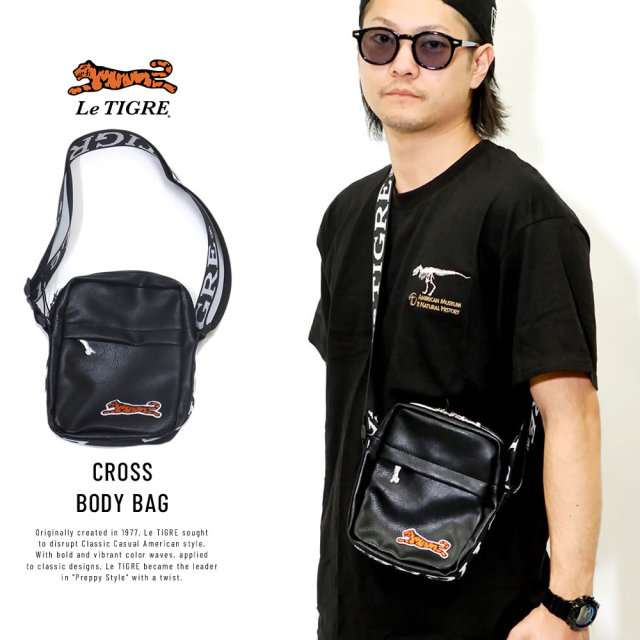 LE TIGRE ルティグレ ボディバッグ CROSS BODY BAG LT-62